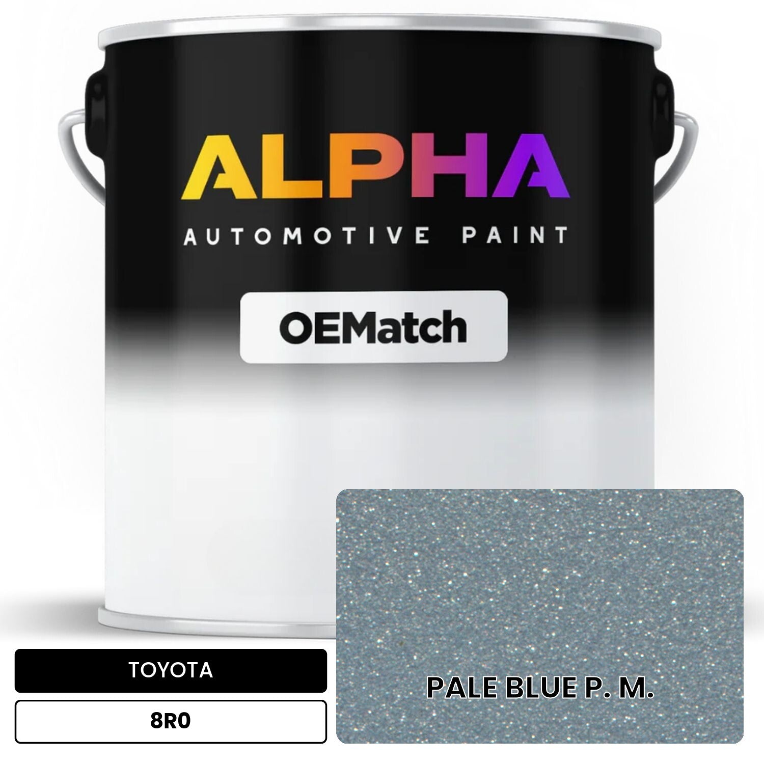 TOYOTA  8R0 OEMatch Basecoat