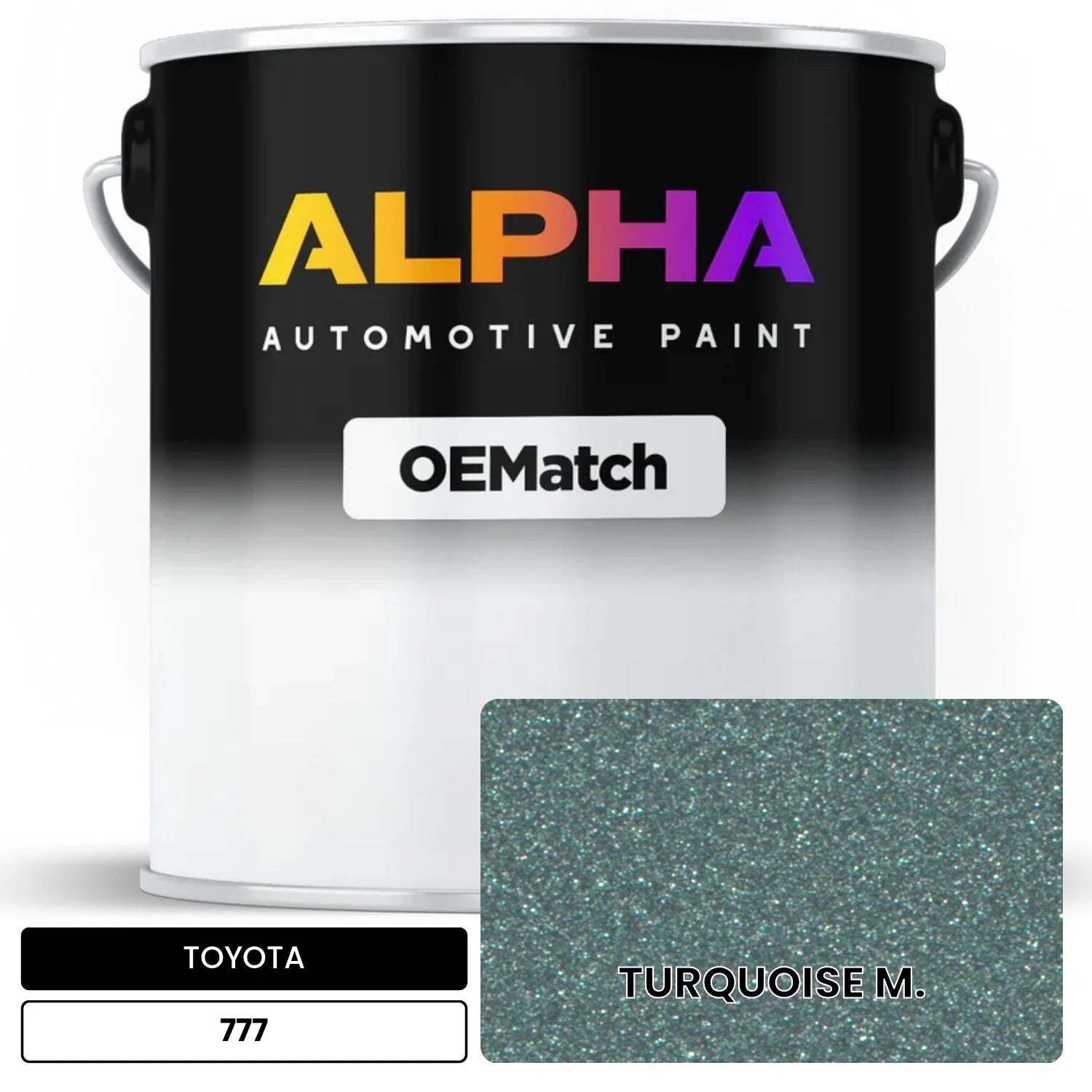 TOYOTA TURQUOISE M. 777 OEMatch Basecoat