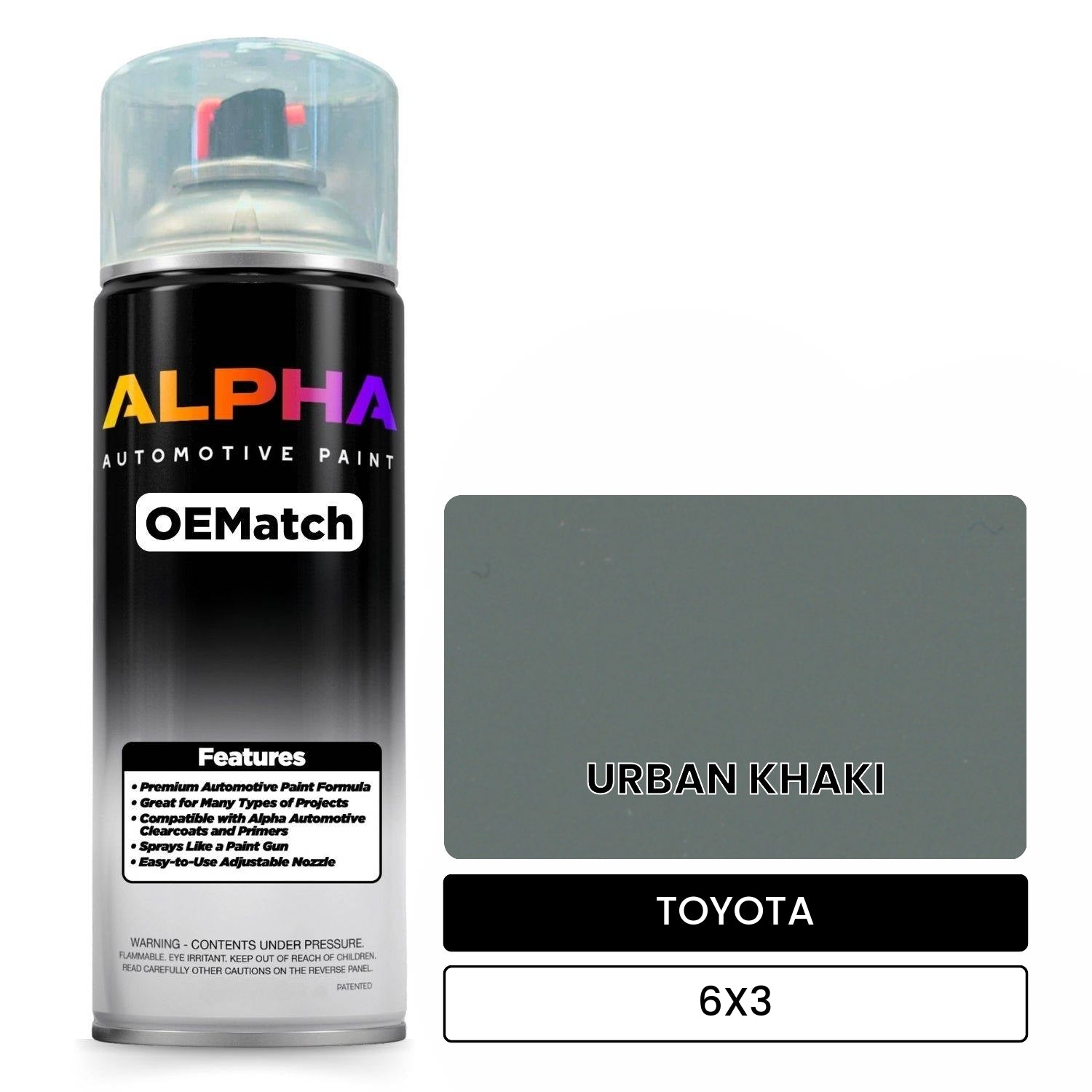 TOYOTA  6X3 OEMatch Spraycan