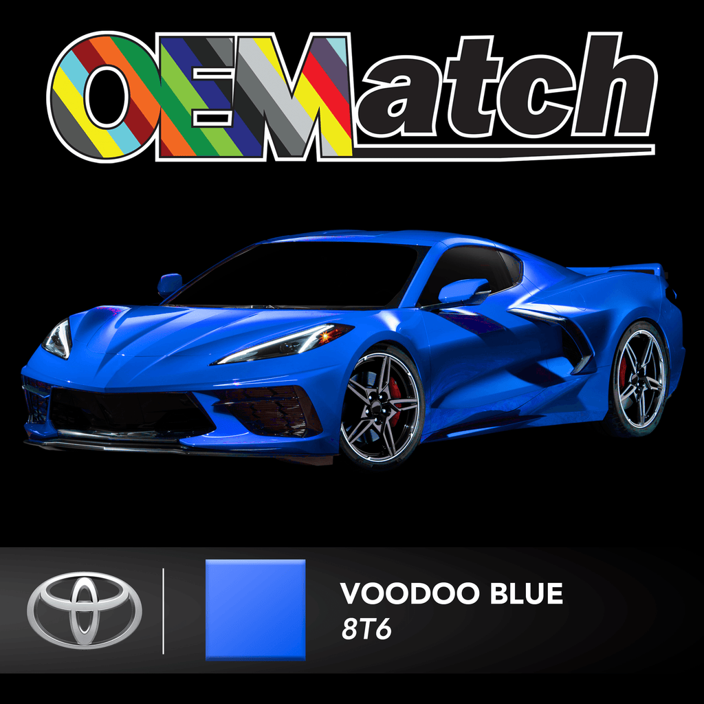 Toyota Voodoo Blue | OEM Drop-In Pigment - The Spray Source - Alpha Pigments