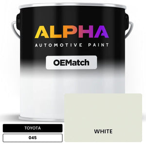 TOYOTA WHITE 045 | OEMatch Automotive Basecoat