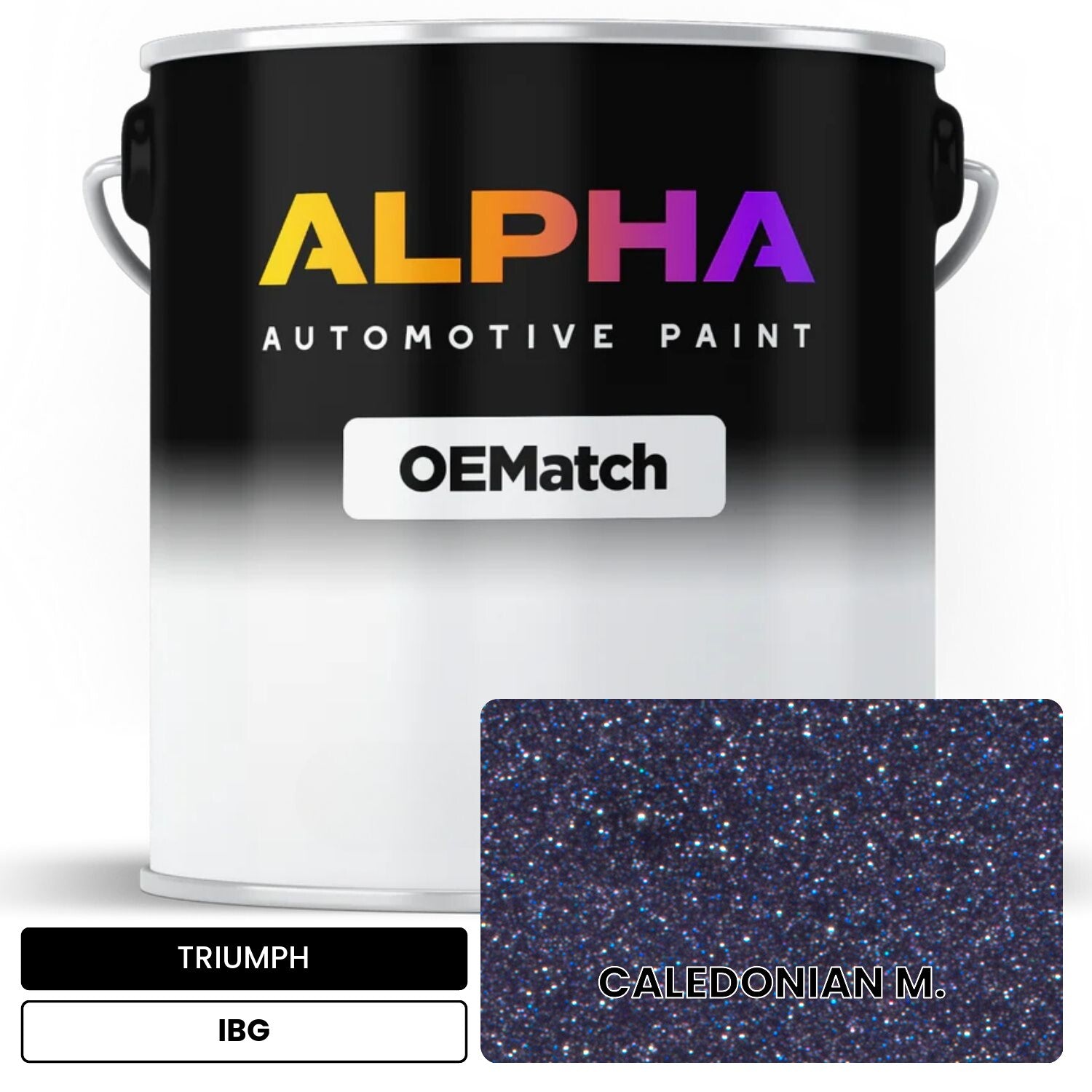 TRIUMPH CALEDONIAN M. IBG OEMatch Basecoat