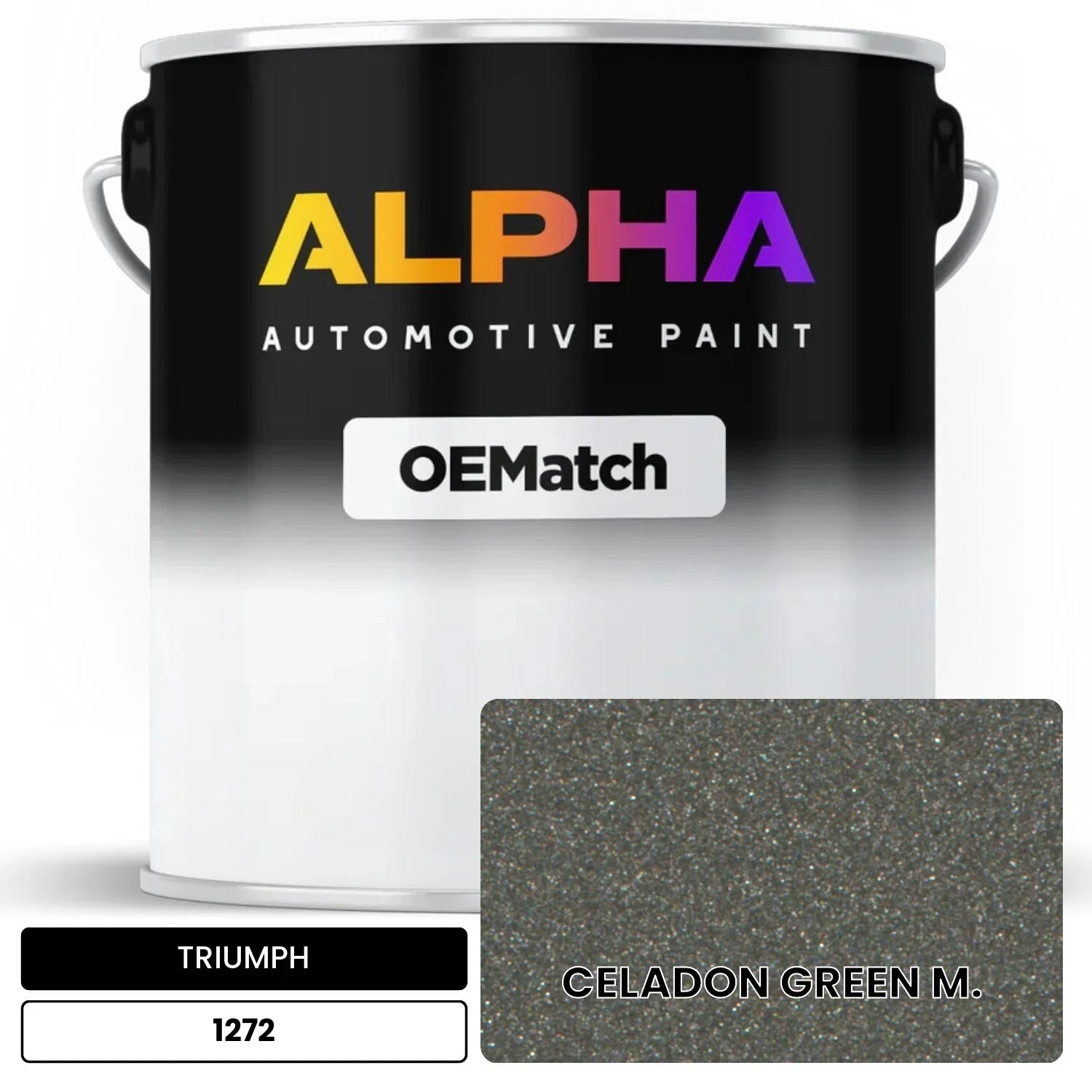 TRIUMPH CELADON GREEN M. 1272 OEMatch Basecoat