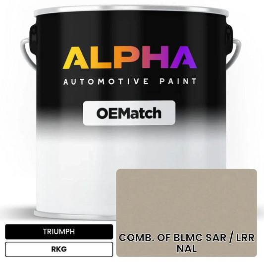 TRIUMPH COMB. OF BLMC SAR / LRR NAL RKG OEMatch Basecoat