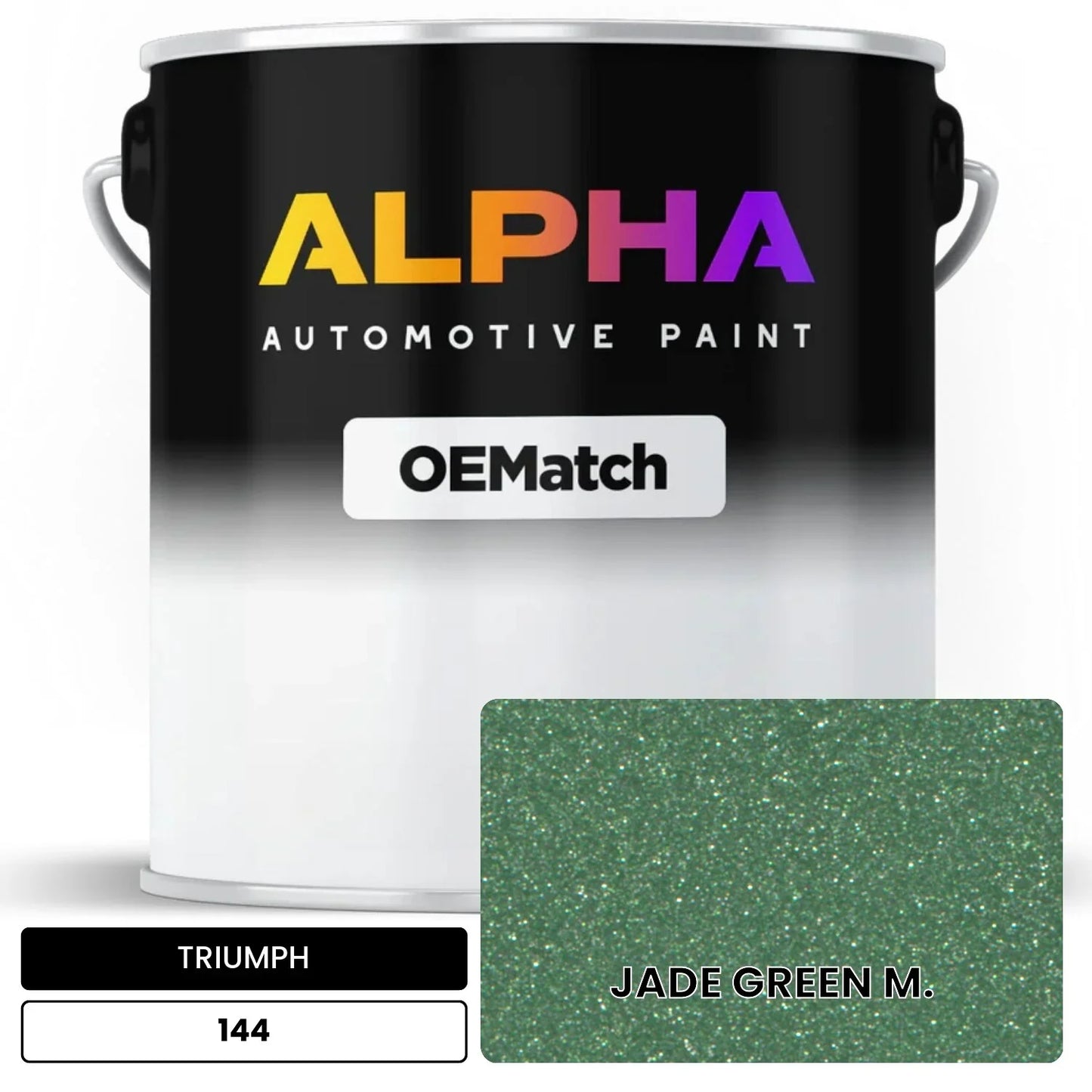 TRIUMPH JADE GREEN M. 144 OEMatch Basecoat