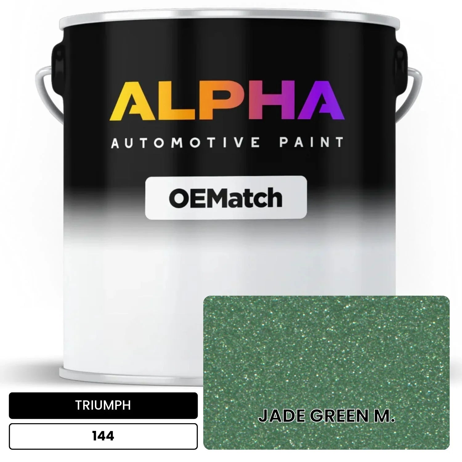 TRIUMPH JADE GREEN M. 144 OEMatch Basecoat