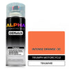 TRIUMPH MOTORCYCLE INTENSE ORANGE-3C TRIUM148 | OEMatch Automotive Spraycan