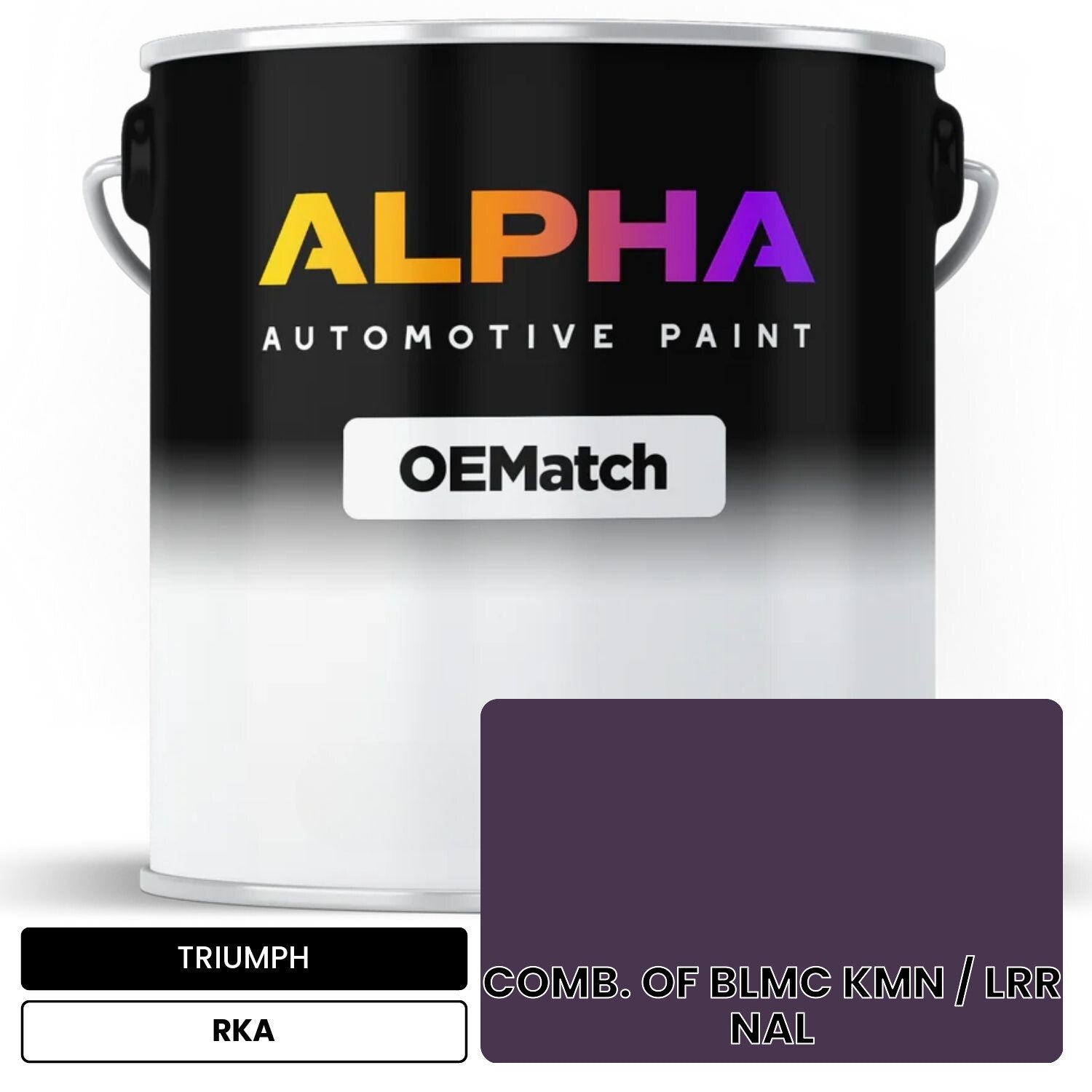 TRIUMPH COMB. OF BLMC KMN / LRR NAL RKA OEMatch Basecoat