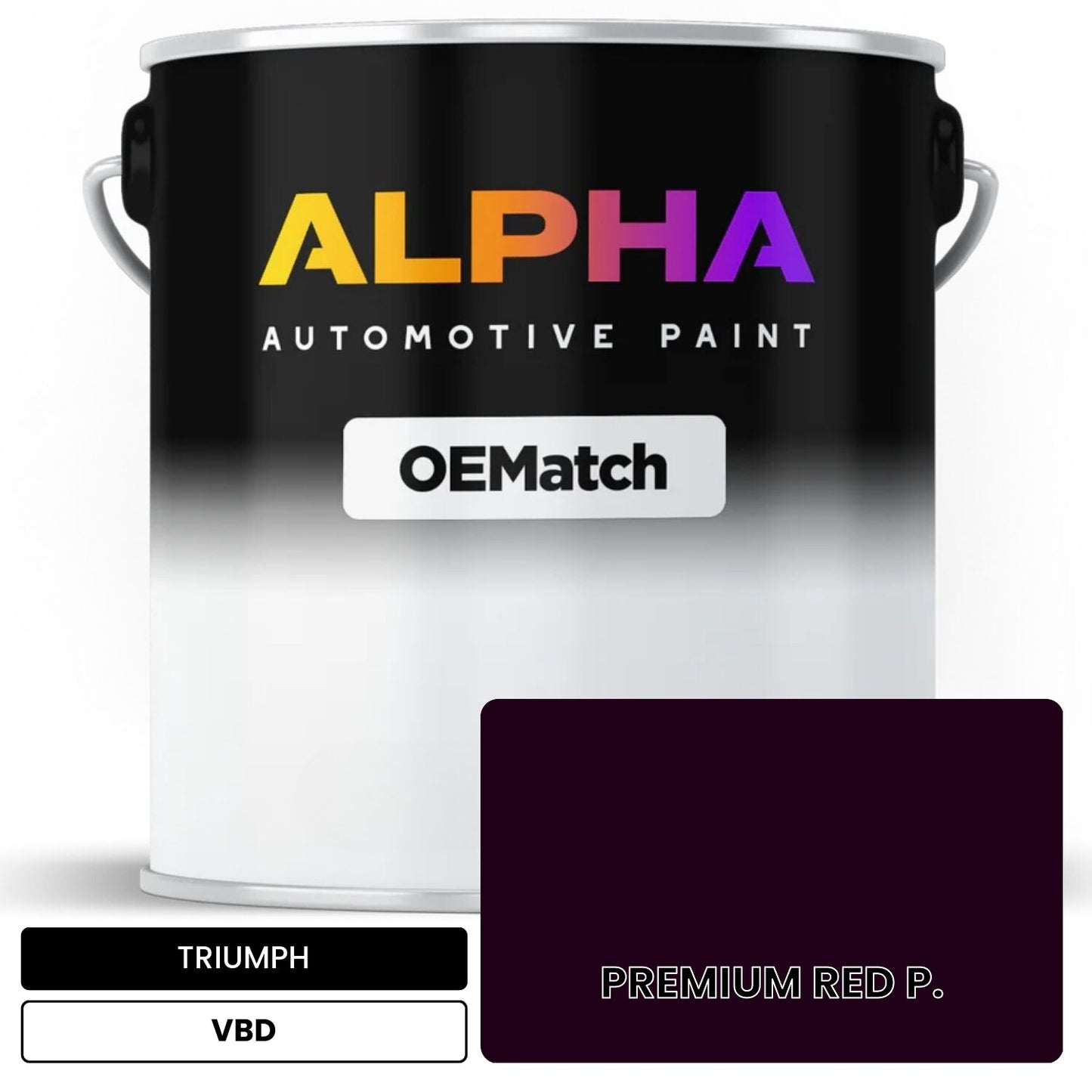 TRIUMPH PREMIUM RED P. VBD OEMatch Basecoat