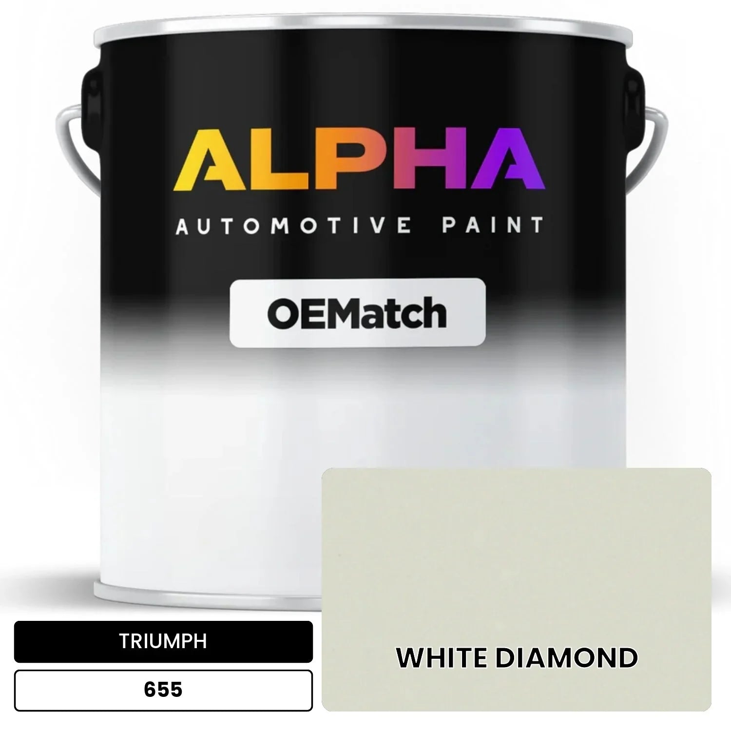 TRIUMPH WHITE DIAMOND 655 OEMatch Basecoat