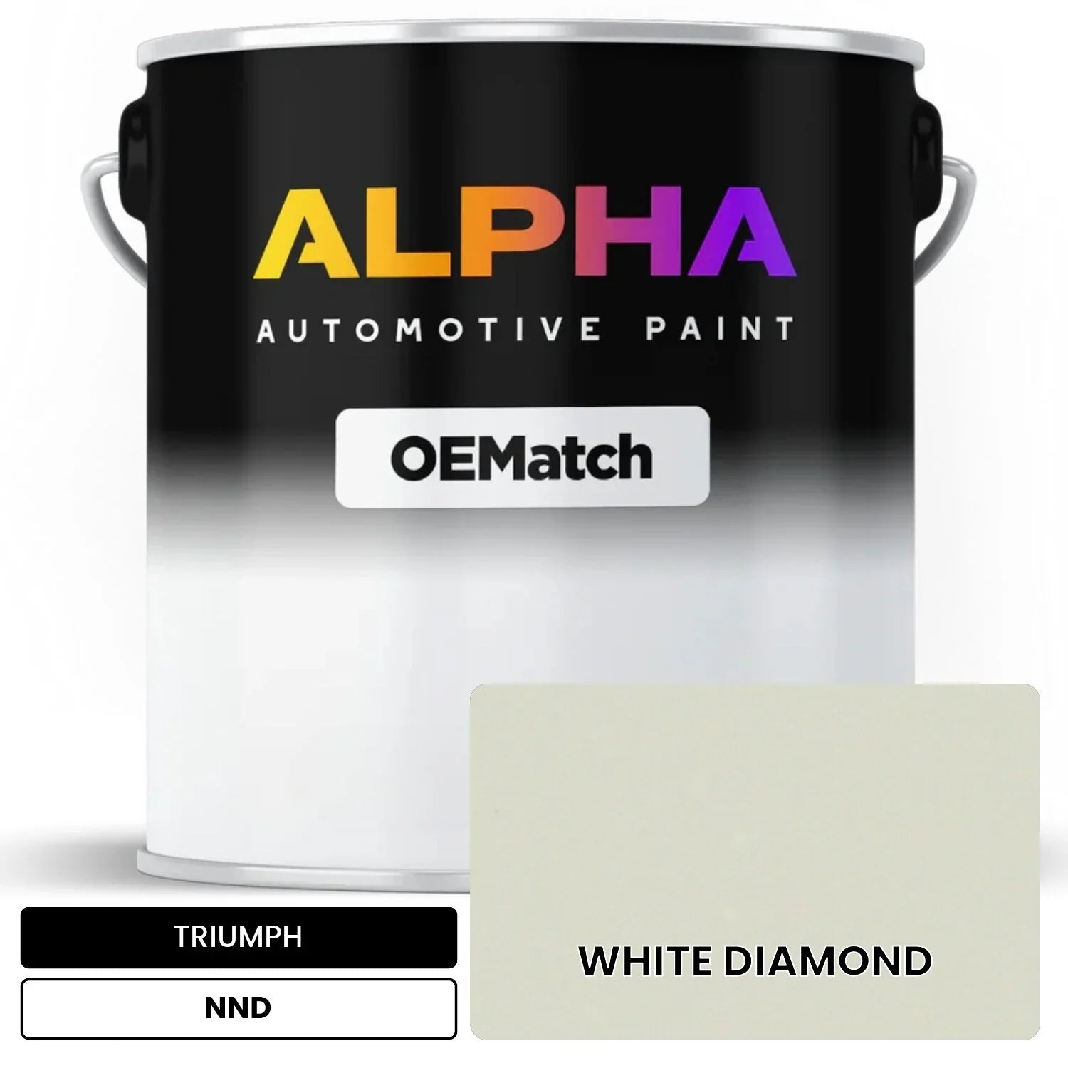 TRIUMPH WHITE DIAMOND NND OEMatch Basecoat