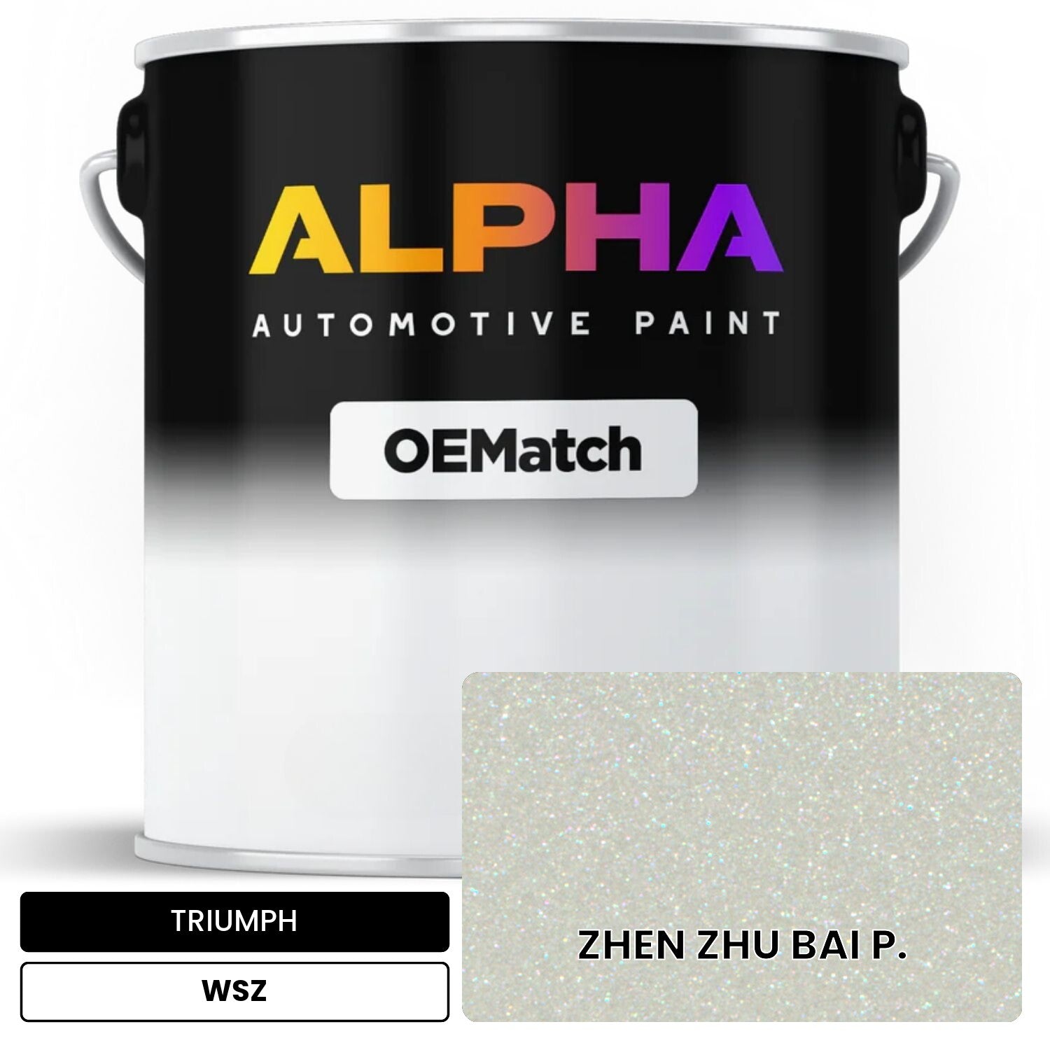 TRIUMPH ZHEN ZHU BAI P. WSZ OEMatch Basecoat