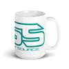 TSS Logo - White glossy mug - The Spray Source - The Spray Source