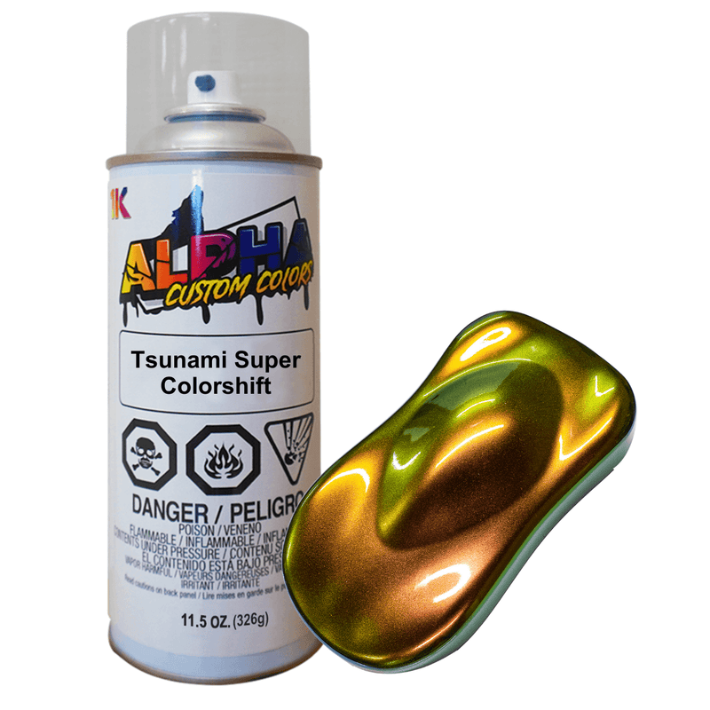 Tsunami Super Colorshift Spray Can Midcoat - The Spray Source - Alpha Pigments