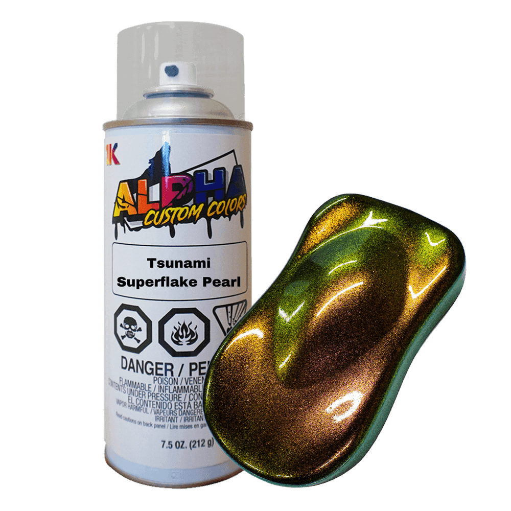 Tsunami Superflake Bike Paint Kit - The Spray Source - Alpha Pigments