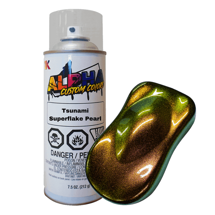 Tsunami Superflake Bike Paint Kit - The Spray Source - Alpha Pigments