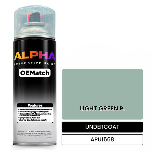 APAPU1568 LIGHT GREEN P. OEMatch Spraycan Undercoat