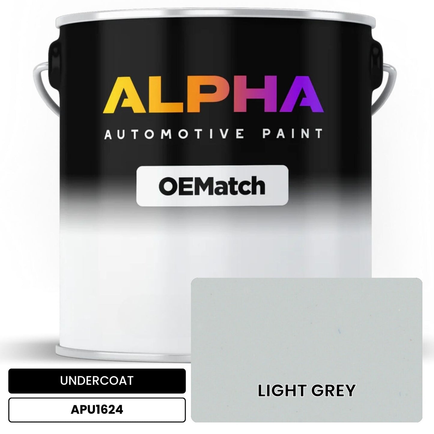 APAPU1624 LIGHT GREY OEMatch Automotive Undercoat