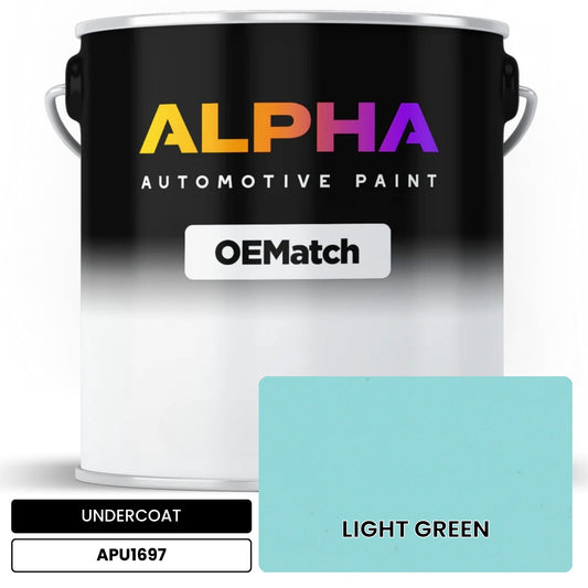 APAPU1697 LIGHT GREEN OEMatch Automotive Undercoat