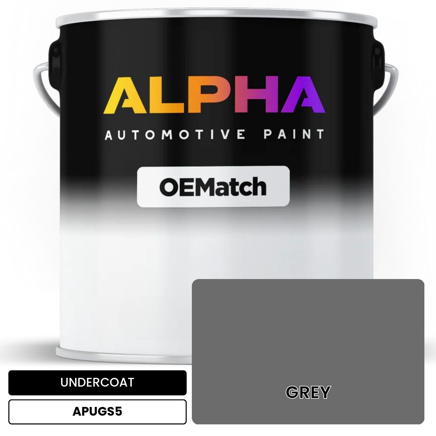 APAPUGS5 GREY OEMatch Automotive Undercoat