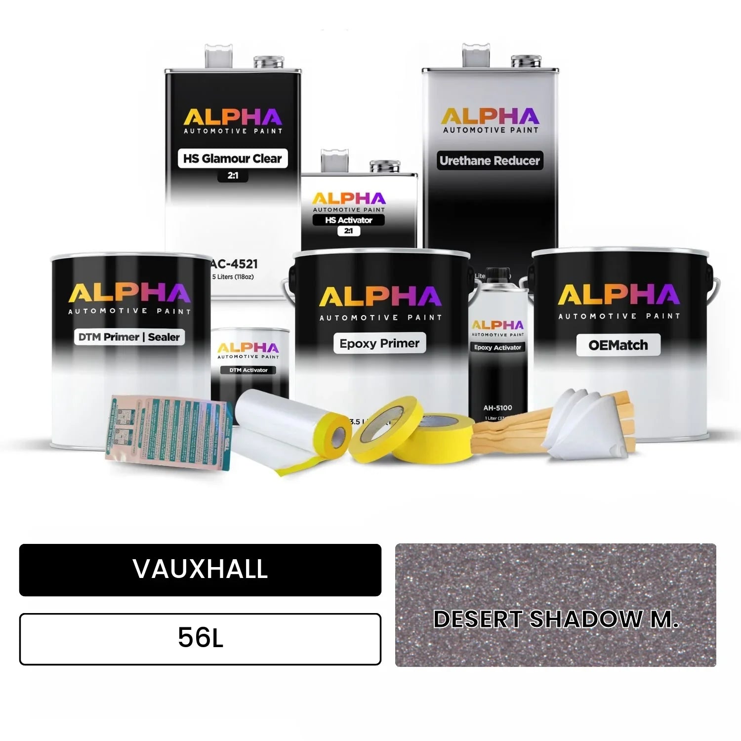 VAUXHALL DESERT SHADOW M. 56L OEMatch Vehicle Paint Kit