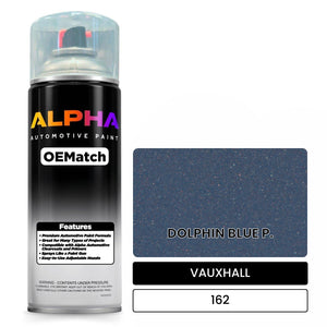 VAUXHALL DOLPHIN BLUE P. 162 | OEMatch Automotive Spraycan