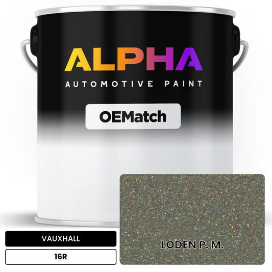 VAUXHALL LODEN P. M. 16R OEMatch Basecoat