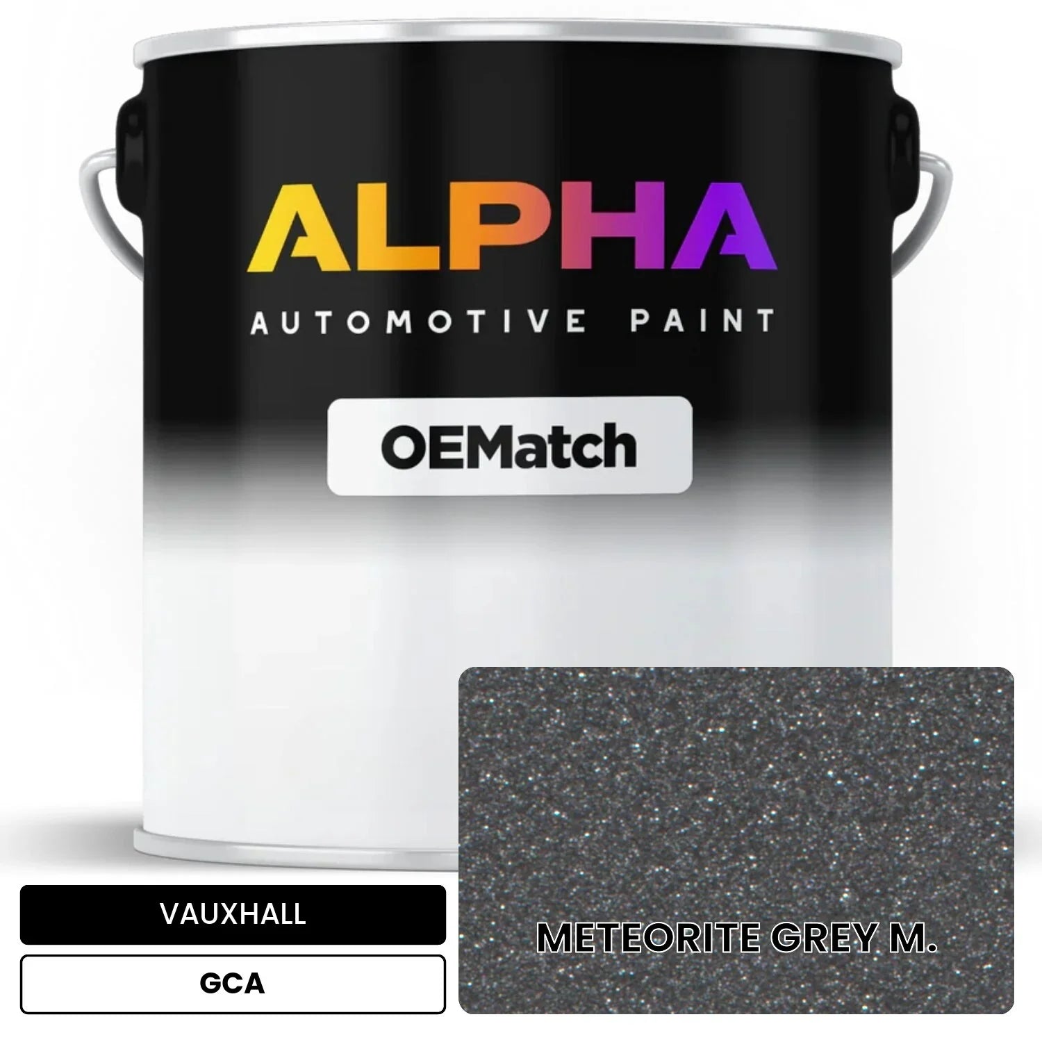 VAUXHALL METEORITE GREY M. GCA OEMatch Basecoat