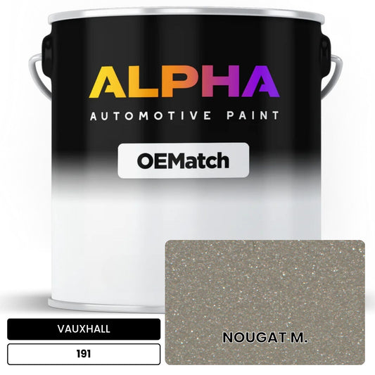 VAUXHALL NOUGAT M. 191 OEMatch Basecoat
