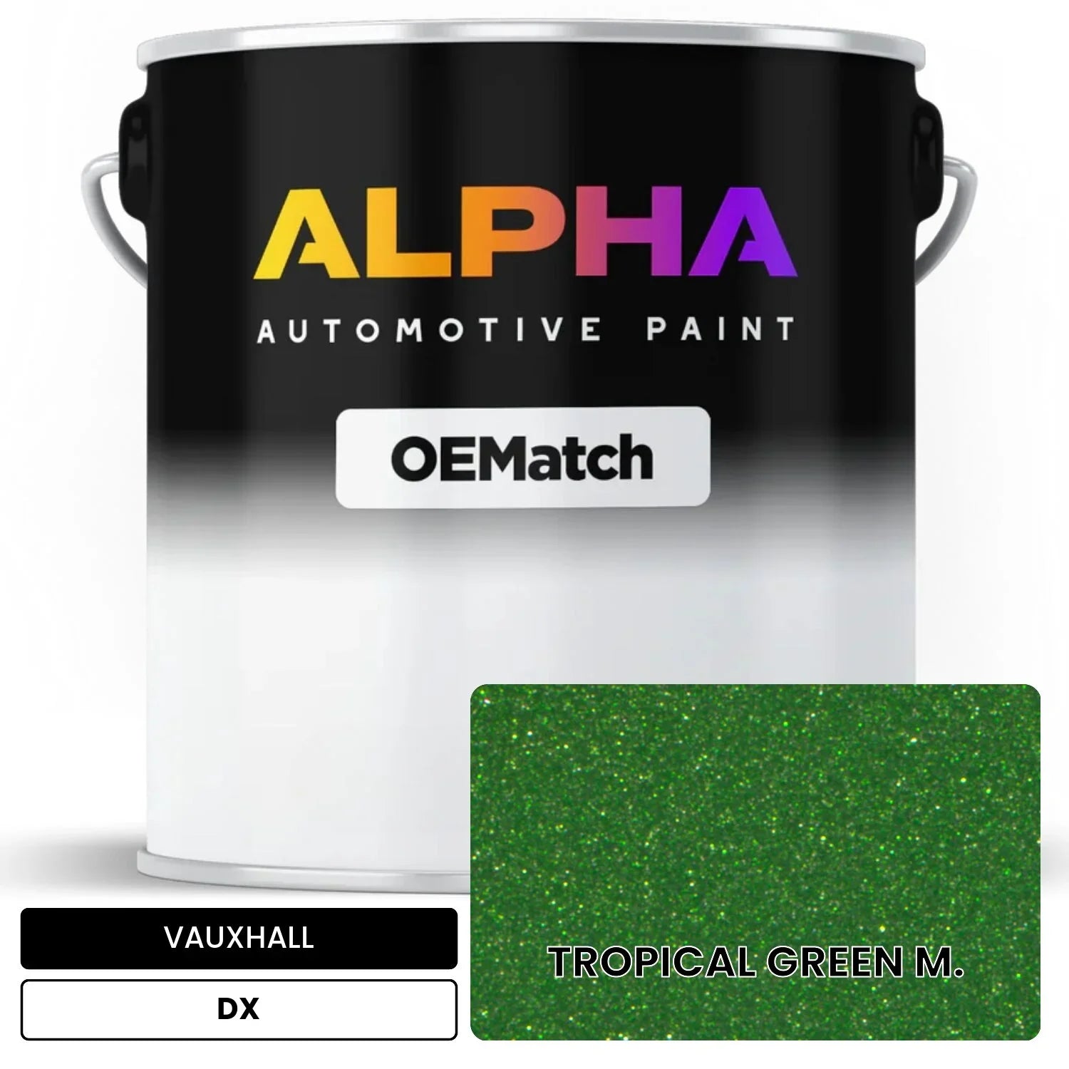 VAUXHALL TROPICAL GREEN M. DX OEMatch Basecoat