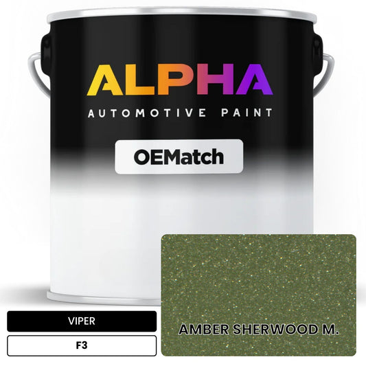 VIPER AMBER SHERWOOD M. F3 OEMatch Basecoat