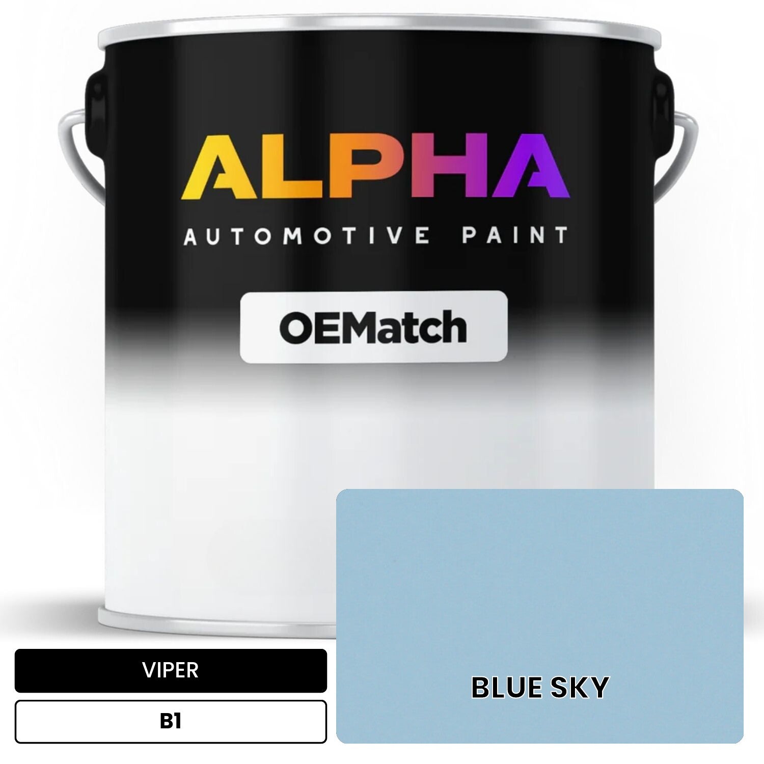 VIPER BLUE SKY B1 OEMatch Basecoat