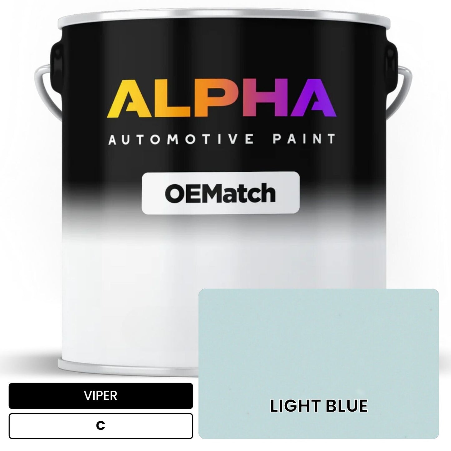 VIPER LIGHT BLUE C OEMatch Basecoat