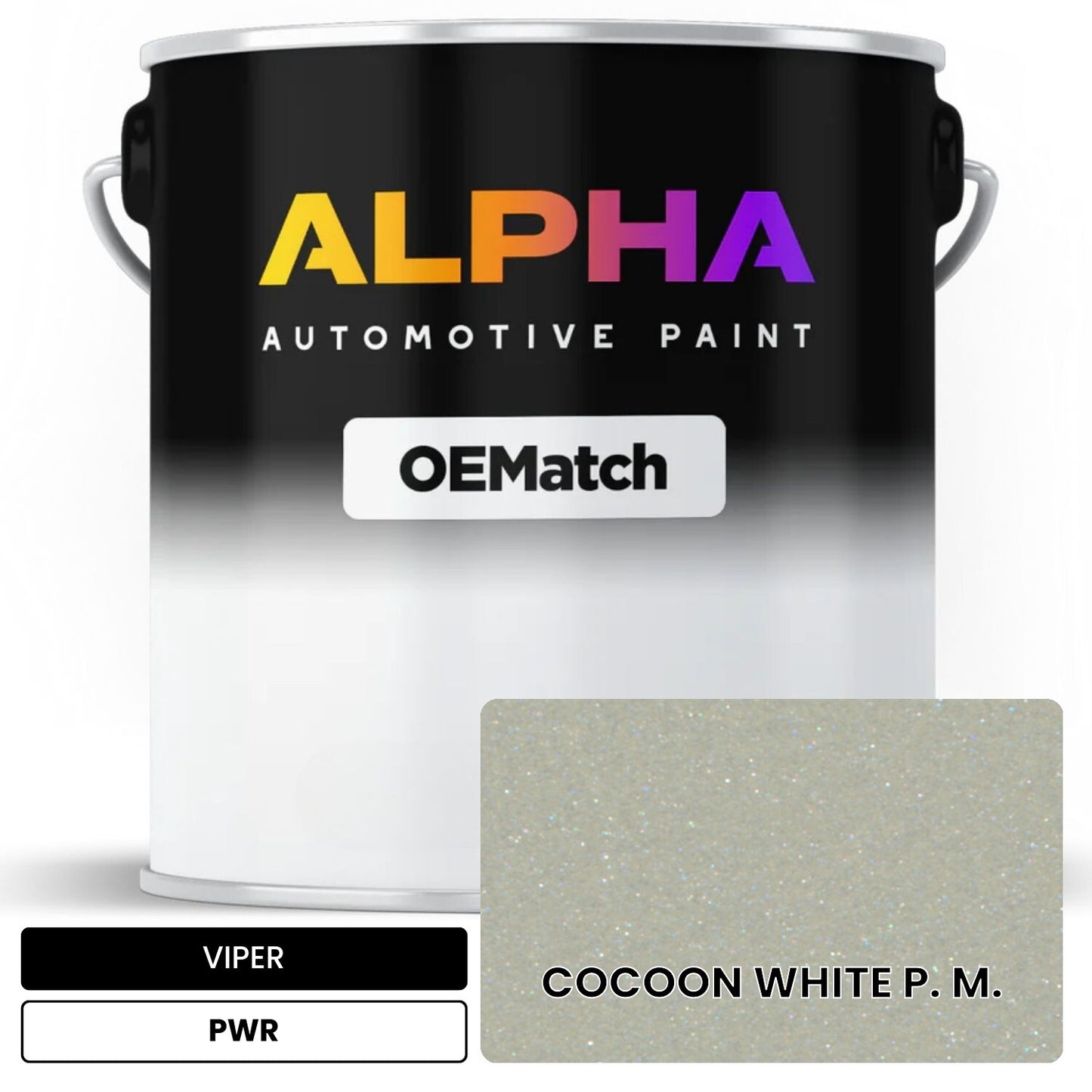 VIPER COCOON WHITE P. M. PWR OEMatch Basecoat