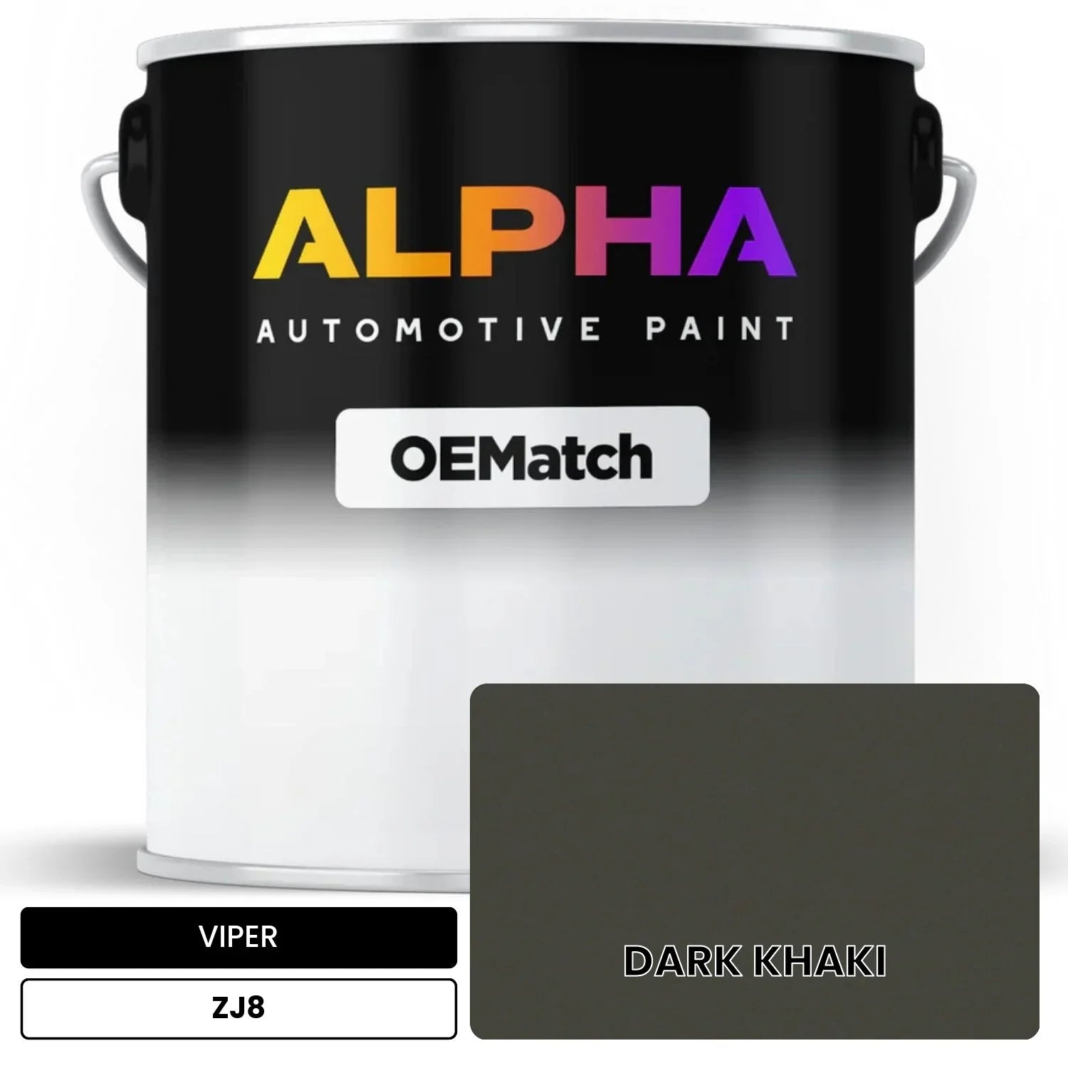 VIPER DARK KHAKI ZJ8 OEMatch Basecoat