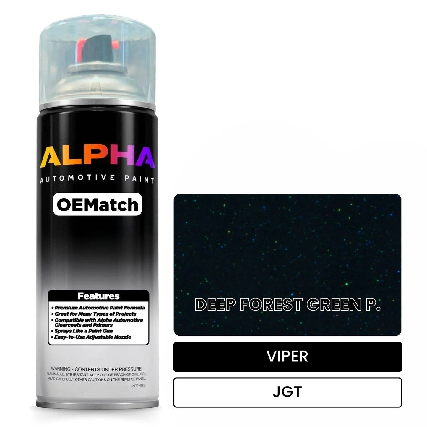 VIPER DEEP FOREST GREEN P. JGT OEMatch Spraycan