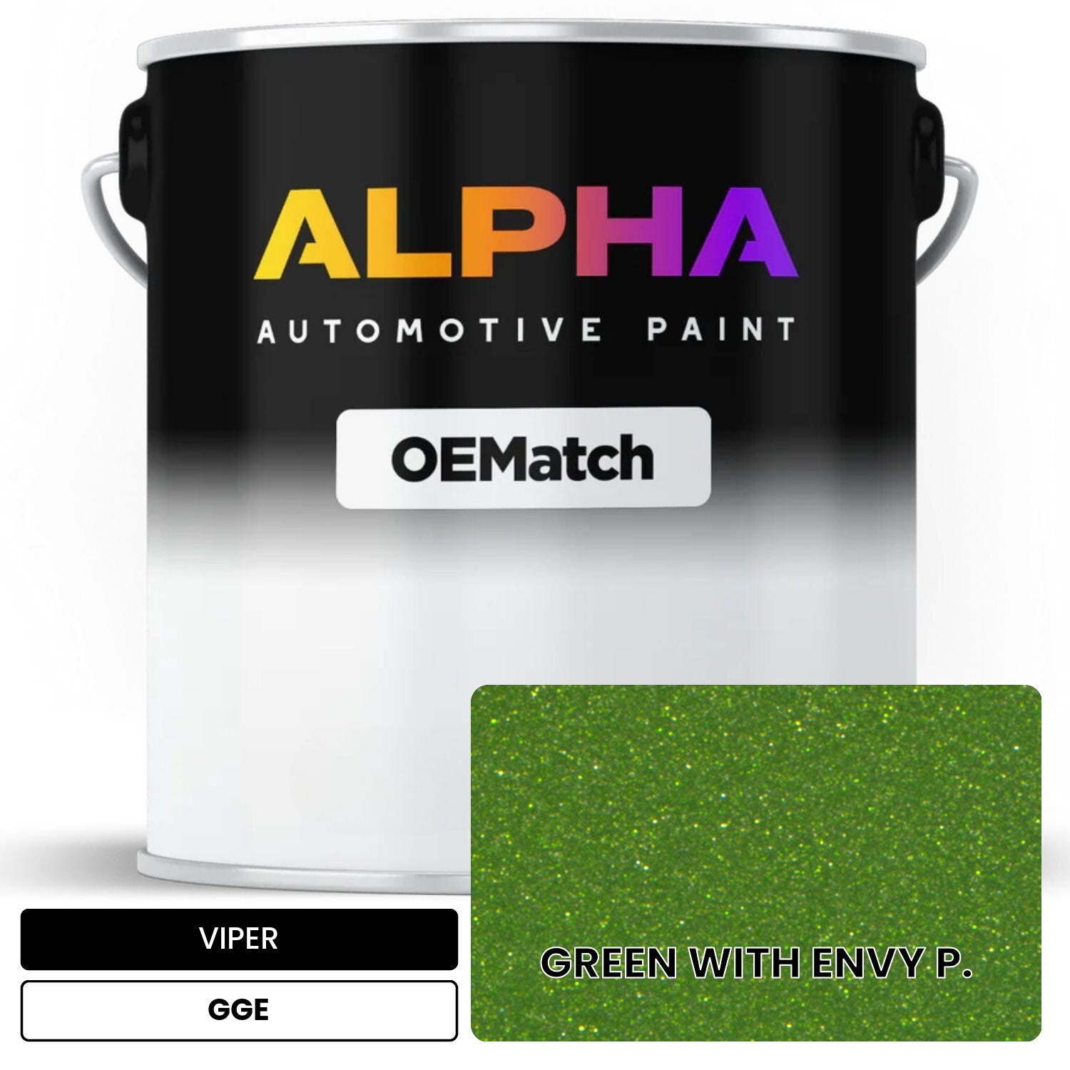 VIPER GREEN WITH ENVY P. GGE OEMatch Basecoat