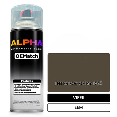 VIPER INTERIOR: CHRY DK7 EEM | OEMatch Automotive Spraycan