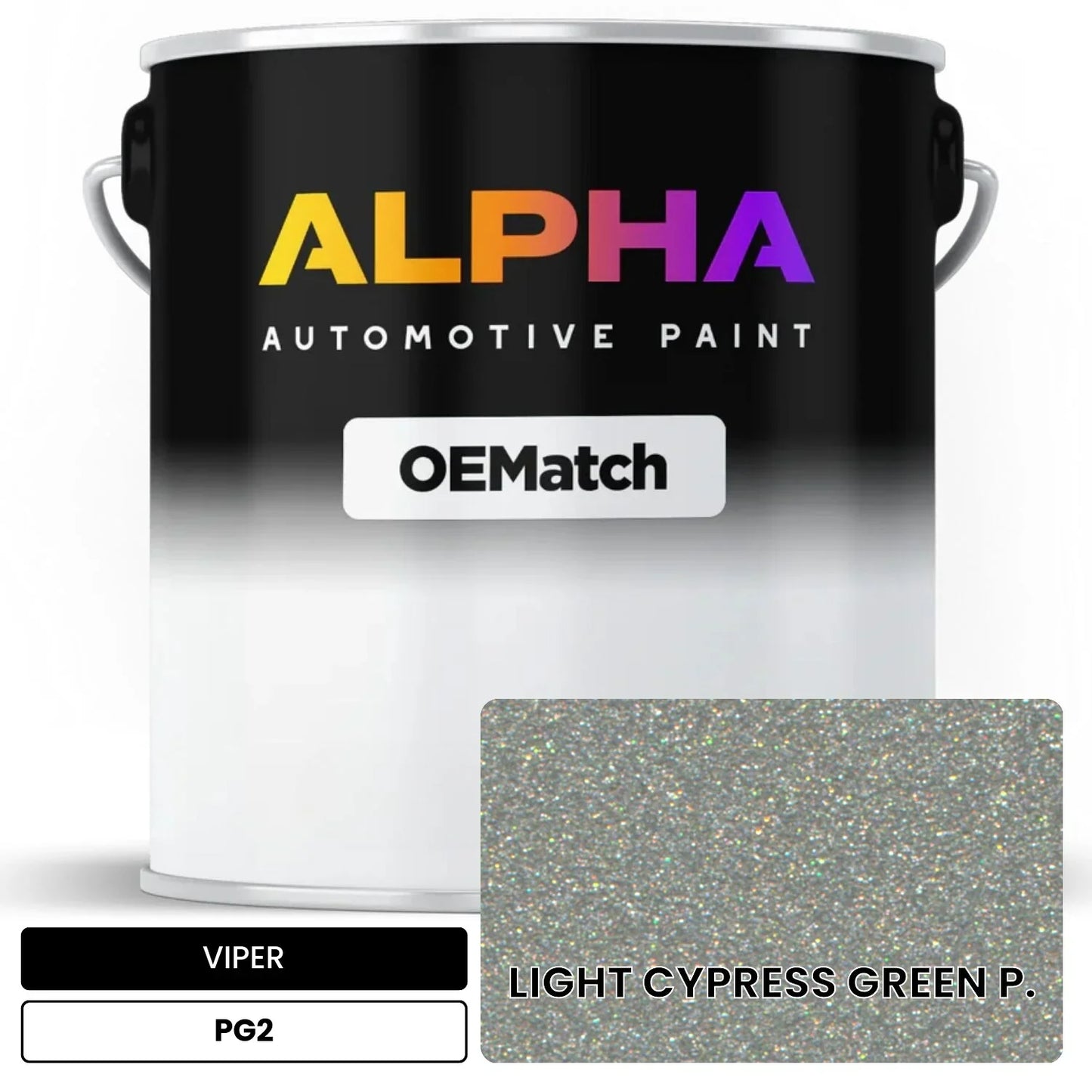 VIPER LIGHT CYPRESS GREEN P. PG2 OEMatch Basecoat