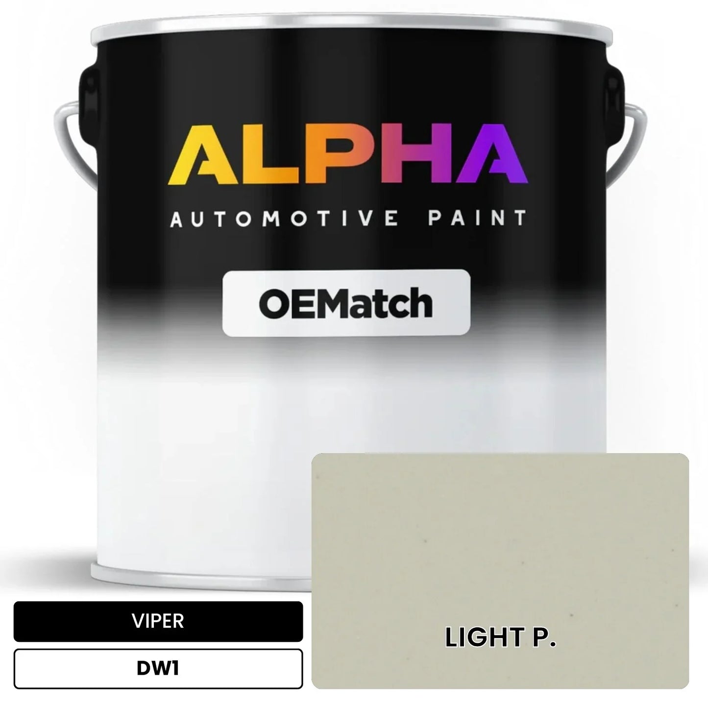 VIPER LIGHT P. DW1 OEMatch Basecoat