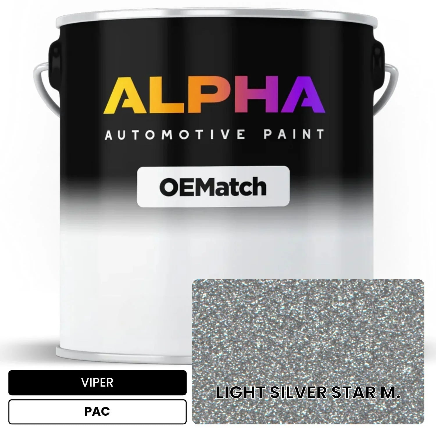 VIPER LIGHT SILVER STAR M. PAC OEMatch Basecoat