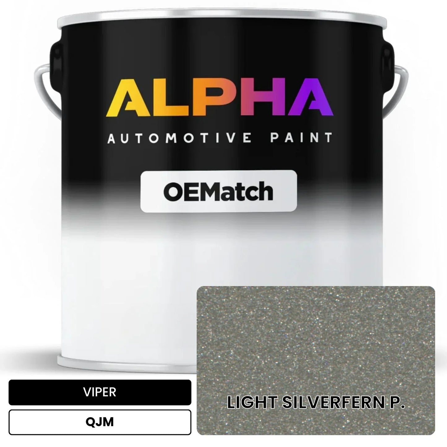 VIPER LIGHT SILVERFERN P. QJM OEMatch Basecoat