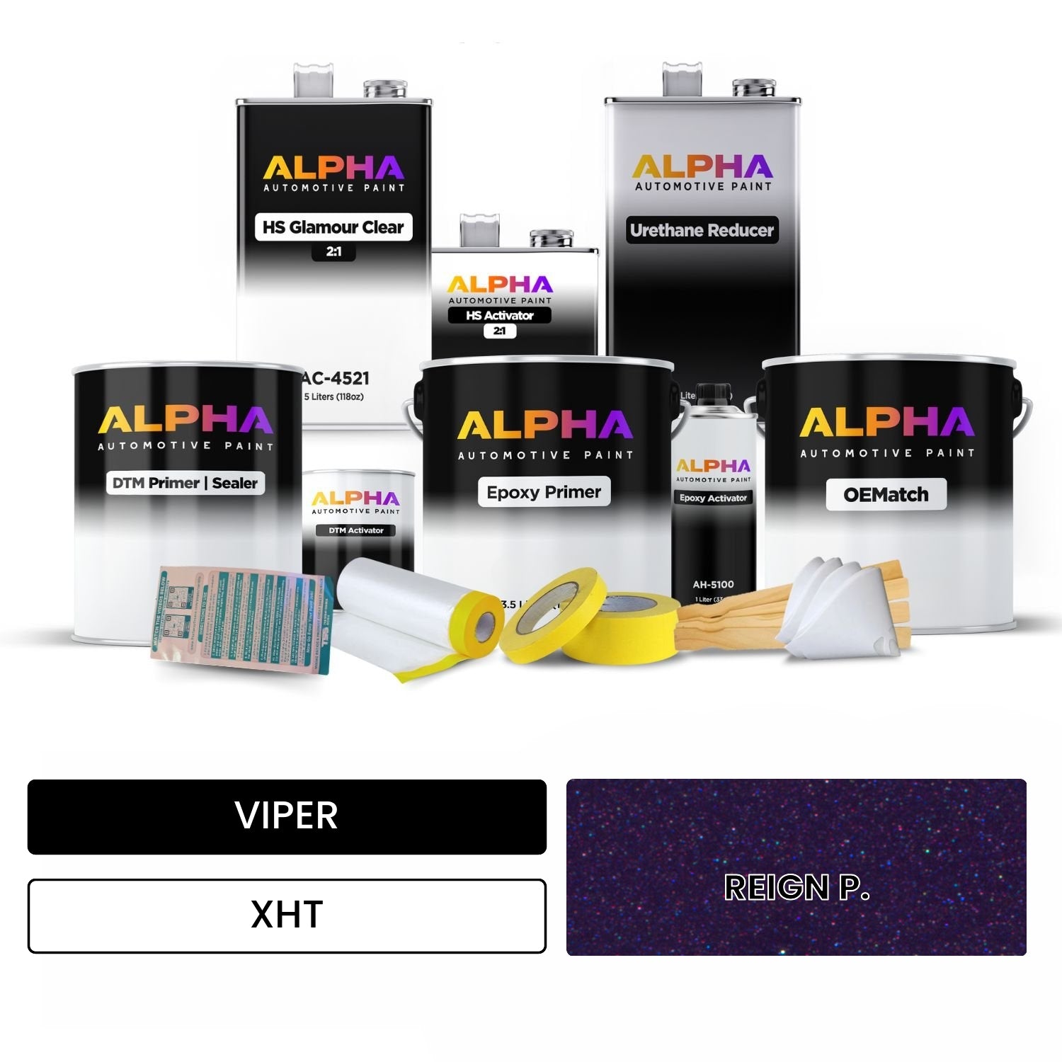 VIPER REIGN P. XHT OEMatch Vehicle Paint Kit