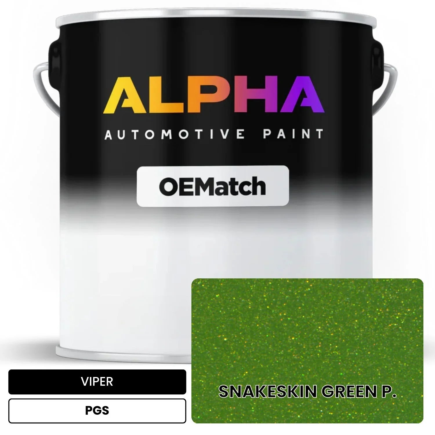 VIPER SNAKESKIN GREEN P. PGS OEMatch Basecoat