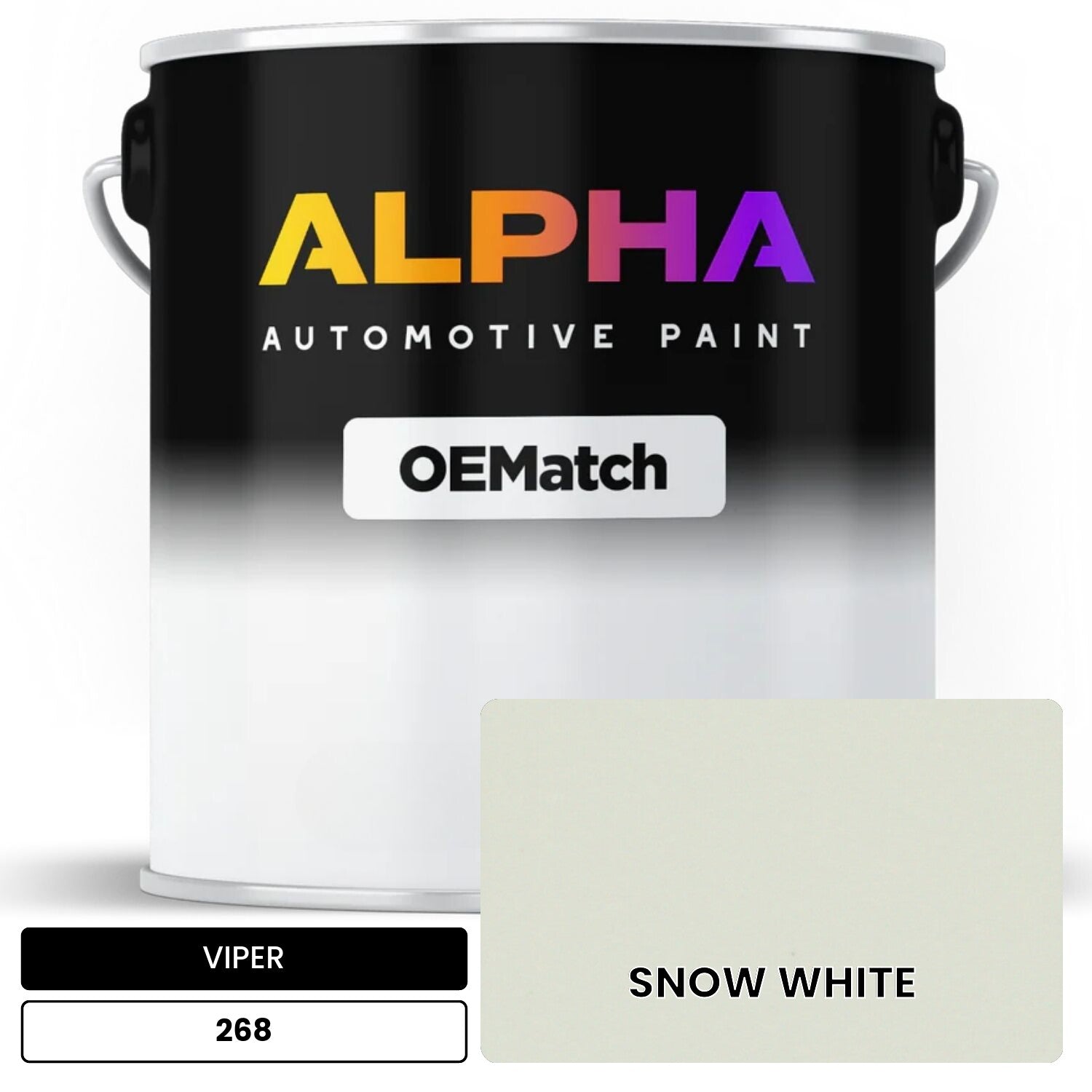 VIPER SNOW WHITE 268 OEMatch Basecoat