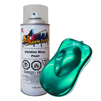 Viridian Blue Bike Paint Kit - The Spray Source - Alpha Pigments