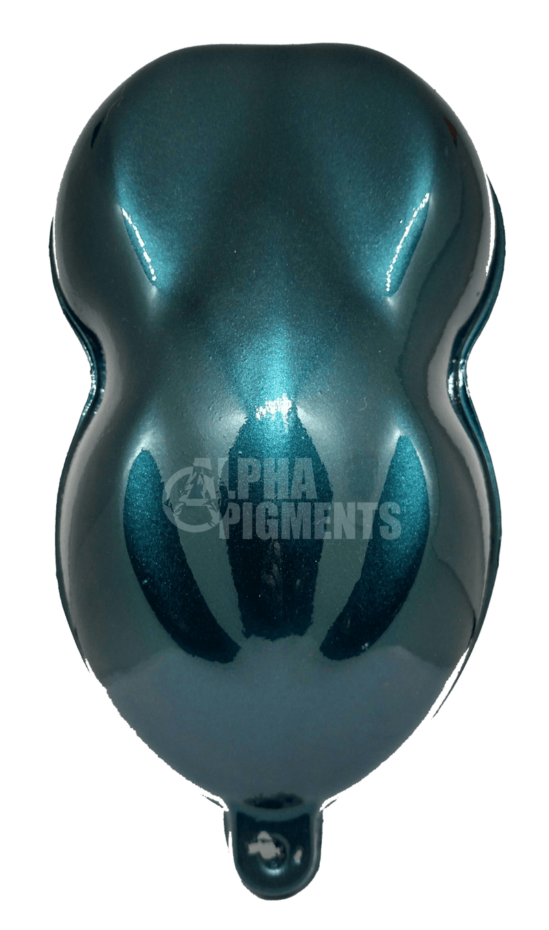 Viridian Blue Dry Pearl Pigment - The Spray Source - Alpha Pigments