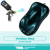 Viridian Blue Pre-Sprayed Speedshape Paint Sample (Black Ground Coat)