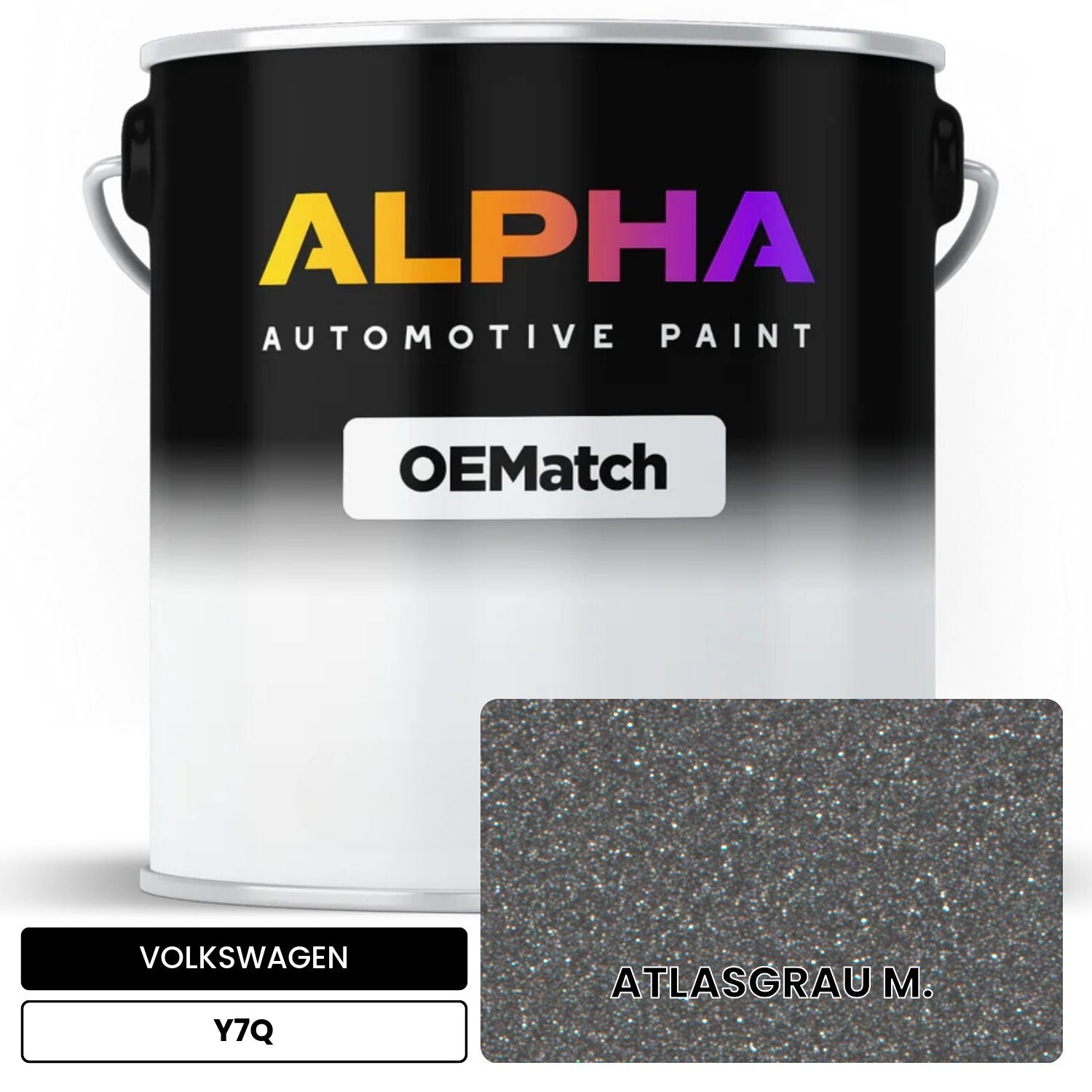 VOLKSWAGEN  Y7Q OEMatch Basecoat