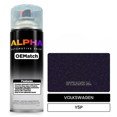 VOLKSWAGEN Byzance Metallic Y5P | OEMatch Automotive Spraycan